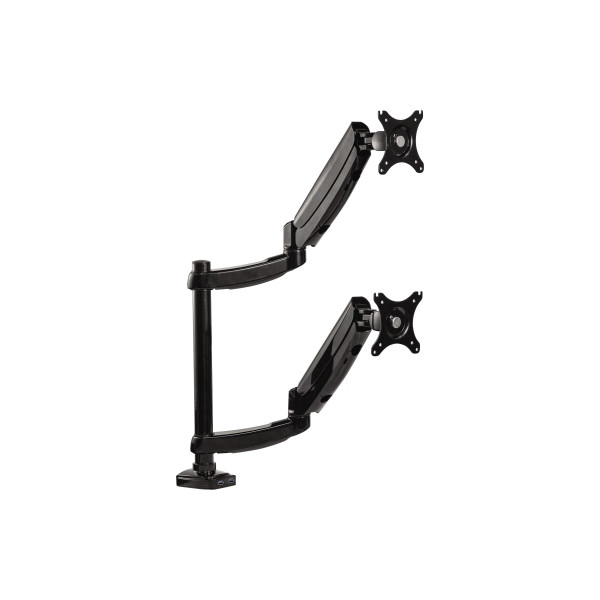 0043859727971 - 8043401 Monitorständer Platinum Series vertikaler Doppelarm 8043401 0043859727971