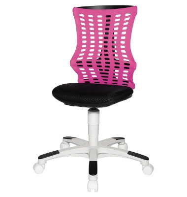 Kinderdrehstuhl S'neaker Elasto KR230 BR07 schwarz/pink