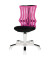 Kinderdrehstuhl S'neaker Elasto KR230 BR07 schwarz/pink