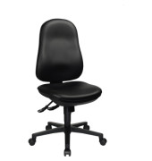 Bürodrehstuhl Support SY 8550D10 Kunstleder schwarz