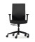B&uuml;rostuhl to-strike work comfort, schwarz / schwarz, mit Armlehnen, bis 125kg, ohne Kopfst&uuml;tze