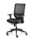 B&uuml;rostuhl to-sync work mesh Task, schwarz / schwarz, mit Armlehnen, bis 125kg, ohne Kopfst&uuml;tze