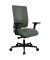 B&uuml;rodrehstuhl SITNESS&reg; Life 50, graugr&uuml;n / schwarz, mit Armlehnen, bis 110kg, ohne Kopfst&uuml;tze