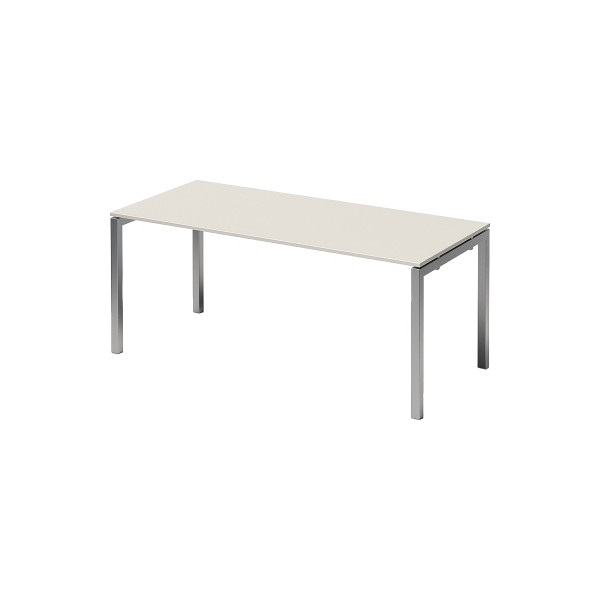 5020073993615 - BISLEY Schreibtisch CITO U-Gestell HxBxT 740 x 1800 x 800 mm Gestell silber Platte grauweiß