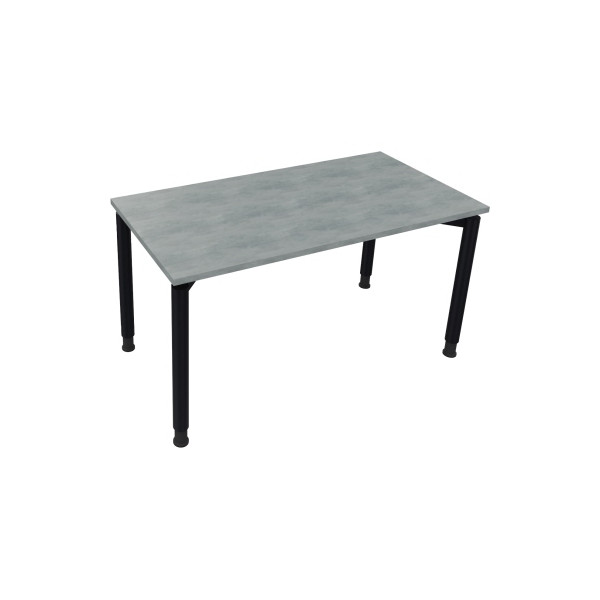 4003969081109 - Schreibtisch All in One 810037983 höhenverstellbar 68-82cm (H) rechteckig beton hell   anthrazit metallic 4003969081109 Soenn