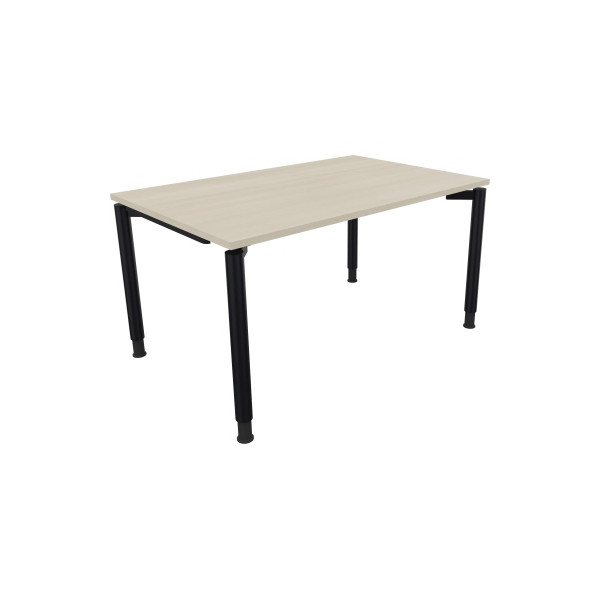 4003969081710 - Schreibtisch All in One 810038572 höhenverstellbar 68-82cm (H) rechteckig akazie hell   anthrazit metallic 4003969081710 Soen