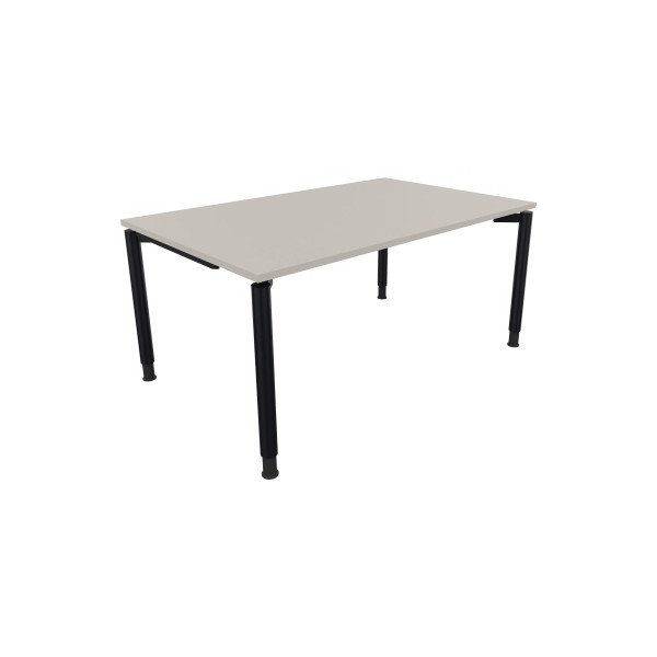 4003969082267 - Schreibtisch All in One 810038881 höhenverstellbar 68-82cm (H) rechteckig lichtgrau   anthrazitmetallic 4003969082267 Soennec