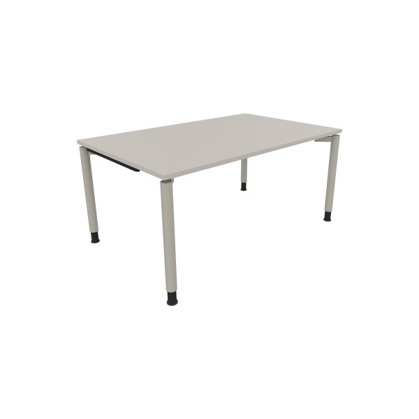 4003969082359 - Schreibtisch All in One 810038981 höhenverstellbar 68-82cm (H) rechteckig lichtgrau   silberaluminium 4003969082359 Soennecke