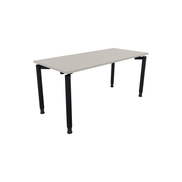 4003969082472 - Schreibtisch All in One 810039481 höhenverstellbar 68-82cm (H) rechteckig lichtgrau   anthrazit metallic 4003969082472 Soenne