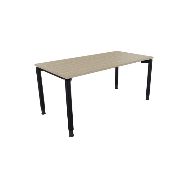 4003969081970 - Schreibtisch All in One 810039771 höhenverstellbar 68-82cm (H) rechteckig eiche natur   anthrazitmetallic 4003969081970 Soenn