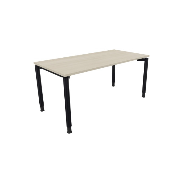 4003969082519 - Schreibtisch All in One 810039772 höhenverstellbar 68-82cm (H) rechteckig akazie hell   anthrazitmetallic 4003969082519 Soenn