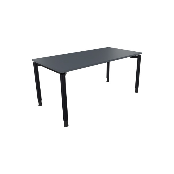 4003969081918 - Schreibtisch All in One 810039782 höhenverstellbar 68-82cm (H) rechteckig lavagrau   anthrazitmetallic 4003969081918 Soenneck