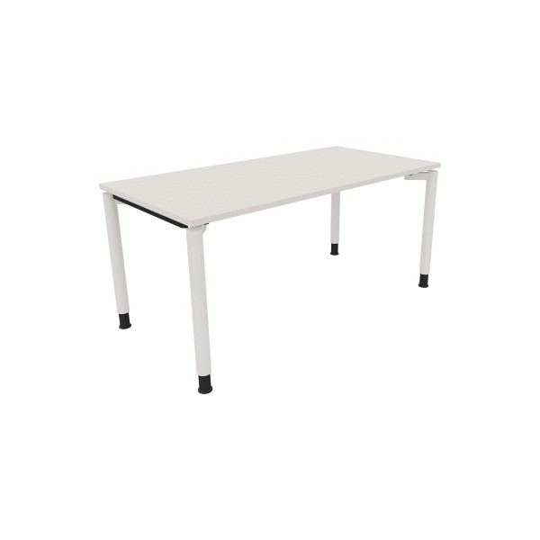 4003969081949 - Schreibtisch All in One 810039901 höhenverstellbar 68-82cm (H) rechteckig diamantweiß   verkehrsweiß 4003969081949 Soennecken