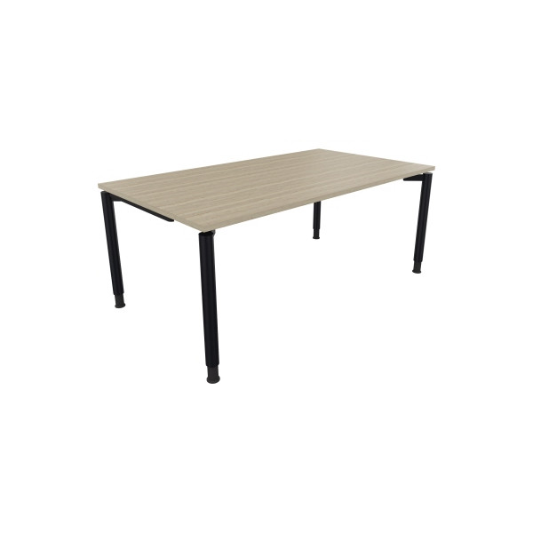 4003969082151 - Schreibtisch All in One 810040371 höhenverstellbar 68-82cm (H) rechteckig eiche natur   anthrazitmetallic 4003969082151 Soenn