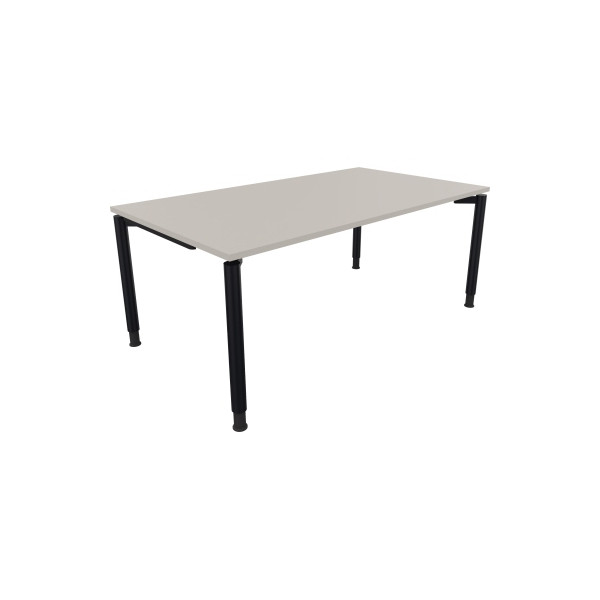 4003969082090 - Schreibtisch All in One 810040381 höhenverstellbar 68-82cm (H) rechteckig lichtgrau   anthrazitmetallic 4003969082090 Soennec