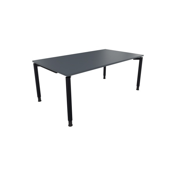 4003969082168 - Schreibtisch All in One 810040382 höhenverstellbar 68-82cm (H) rechteckig lavagrau   anthrazitmetallic 4003969082168 Soenneck