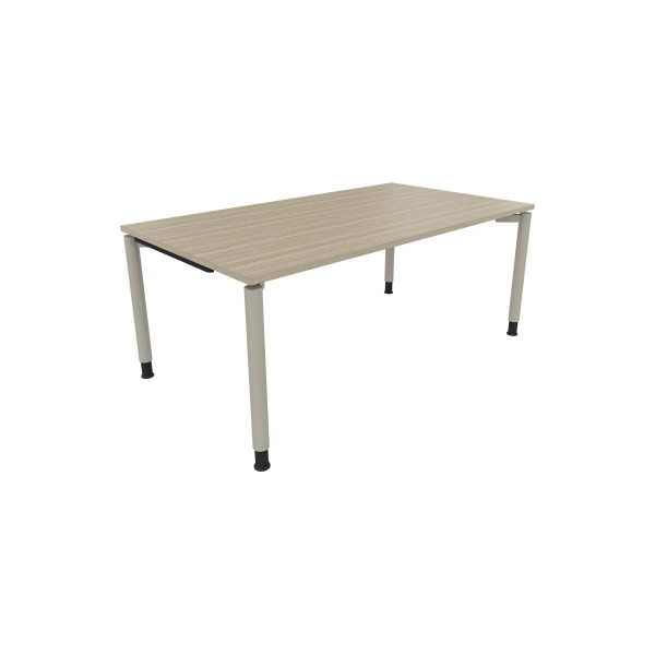 4003969082076 - Schreibtisch All in One 810040471 höhenverstellbar 68-82cm (H) rechteckig eiche natur   silberaluminium 4003969082076 Soennec