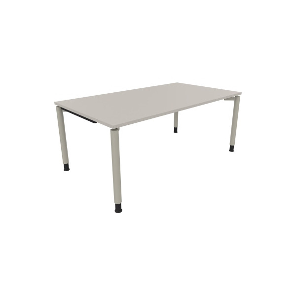 4003969082069 - Schreibtisch All in One 810040481 höhenverstellbar 68-82cm (H) rechteckig lichtgrau   silberaluminium 4003969082069 Soennecke