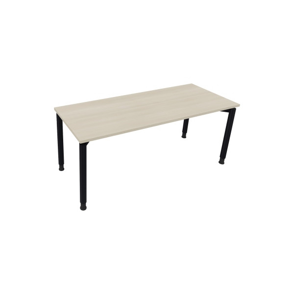 4003969086555 - Schreibtisch All in One 810040972 höhenverstellbar 68-82cm (H) rechteckig akazie hell   anthrazit metallic 4003969086555 Soen