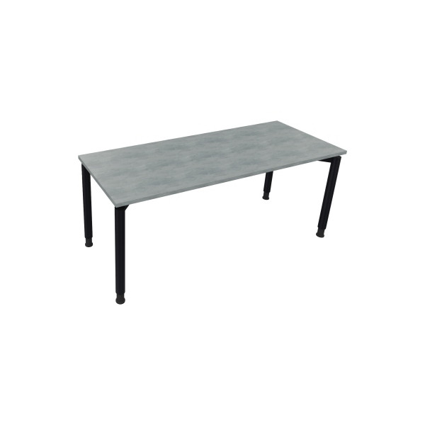4003969086562 - Schreibtisch All in One 810040983 höhenverstellbar 68-82cm (H) rechteckig beton hell   anthrazit metallic 4003969086562 Soenn