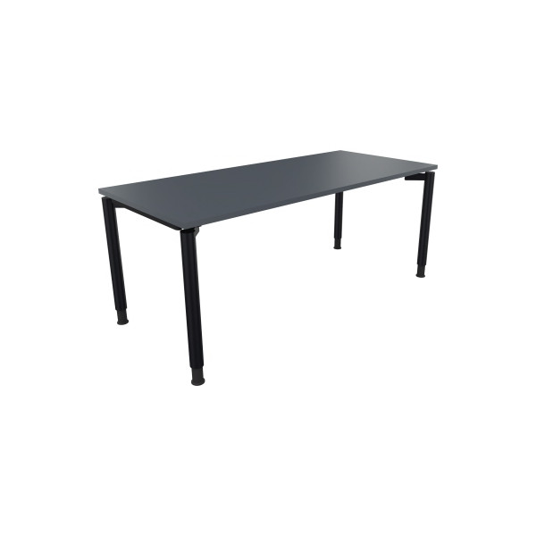 4003969086845 - Schreibtisch All in One 810041282 höhenverstellbar 68-82cm (H) rechteckig lavagrau   anthrazitmetallic 4003969086845 Soenneck