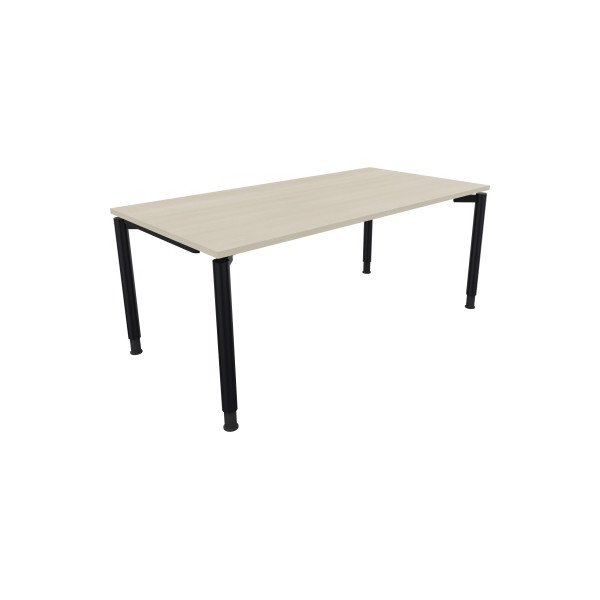 4003969086197 - Schreibtisch All in One 810041572 höhenverstellbar 68-82cm (H) rechteckig akazie hell   anthrazitmetallic 4003969086197 Soenn