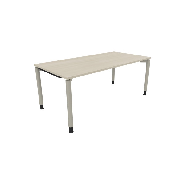 4003969086258 - Schreibtisch All in One 810041672 höhenverstellbar 68-82cm (H) rechteckig akazie hell   silberaluminium 4003969086258 Soennec