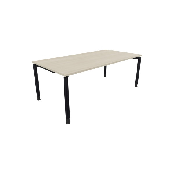 4003969083103 - Schreibtisch All in One 810041872 höhenverstellbar 68-82cm (H) rechteckig akazie hell   anthrazitmetallic 4003969083103 Soenn