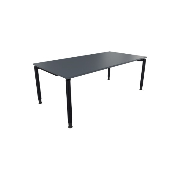 4003969083127 - Schreibtisch All in One 810041882 höhenverstellbar 68-82cm (H) rechteckig lavagrau   anthrazitmetallic 4003969083127 Soenneck