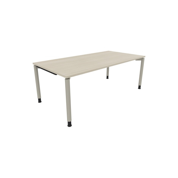 4003969083066 - Schreibtisch All in One 810041972 höhenverstellbar 68-82cm (H) rechteckig akazie hell   silberaluminium 4003969083066 Soennec