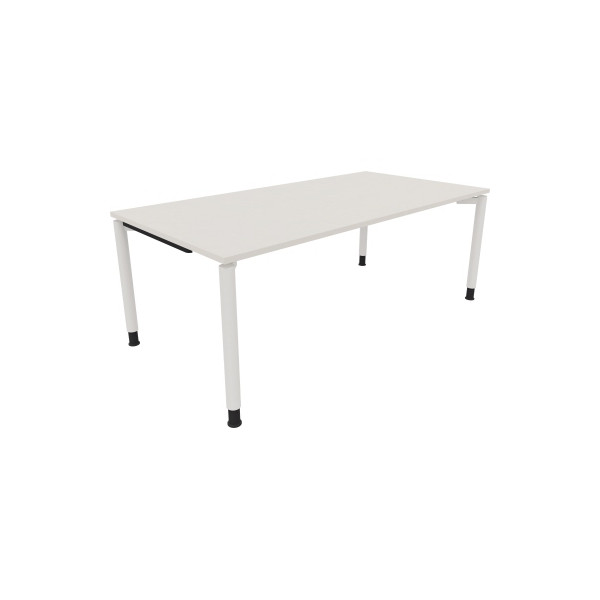 4003969083059 - Schreibtisch All in One 810042001 höhenverstellbar 68-82cm (H) rechteckig diamantweiß   verkehrsweiß 4003969083059 Soennecken