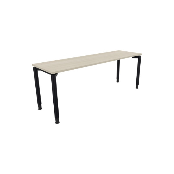 4003969083134 - Schreibtisch All in One 810042172 höhenverstellbar 68-82cm (H) rechteckig akaziehell   anthrazit metallic 4003969083134 Soenn