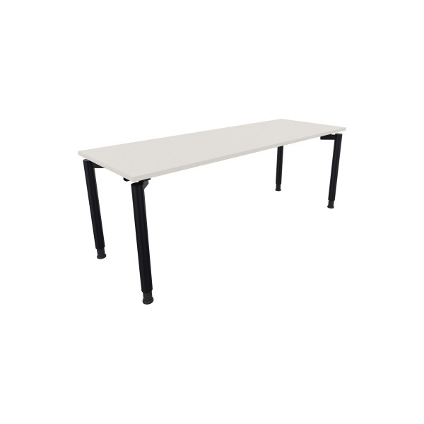 4003969083370 - Schreibtisch All in One 810042401 höhenverstellbar 68-82cm (H) rechteckig diamant weiß   anthrazit metallic 4003969083370 Soe