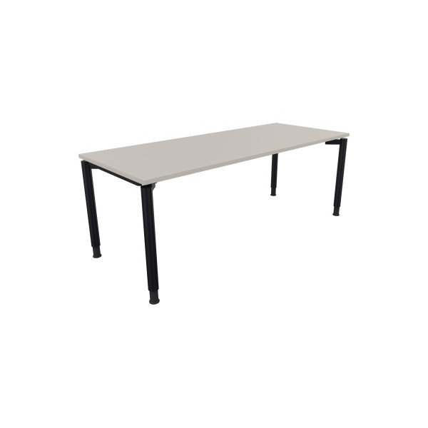 4003969082854 - Schreibtisch All in One 810042781 höhenverstellbar 68-82cm (H) rechteckig lichtgrau   anthrazitmetallic 4003969082854 Soennec