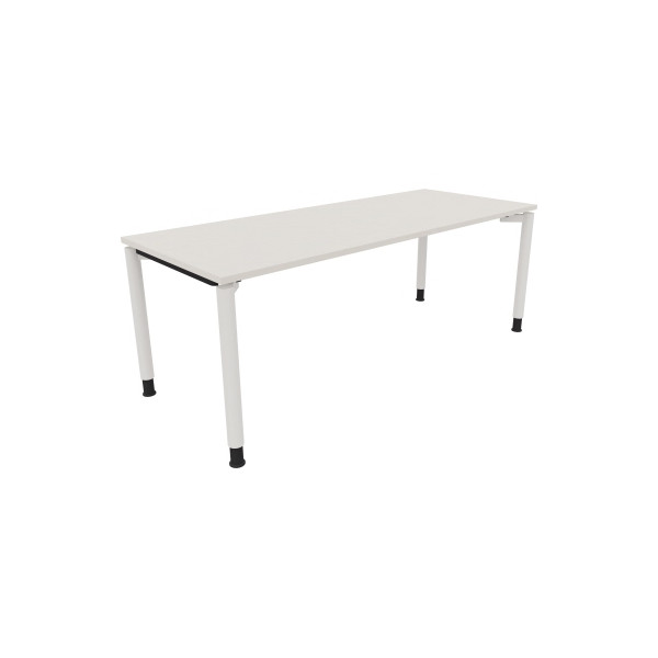 4003969082960 - Schreibtisch All in One 810042901 höhenverstellbar 68-82cm (H) rechteckig diamantweiß   verkehrsweiß 4003969082960 Soennecken