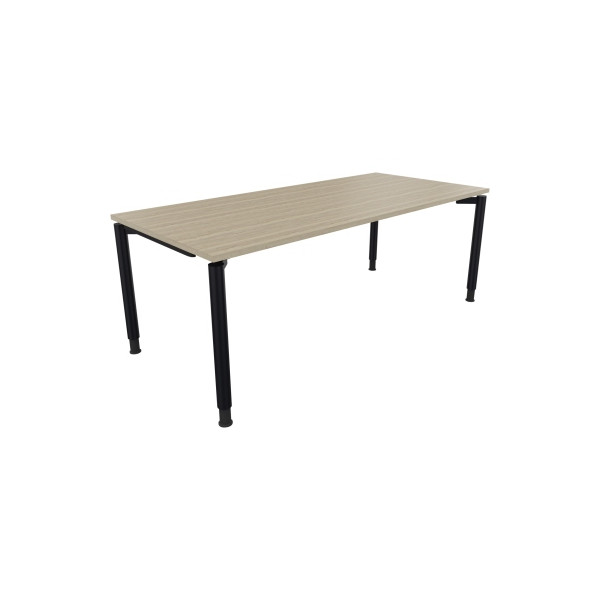 4003969084964 - Schreibtisch All in One 810043071 höhenverstellbar 68-82cm (H) rechteckig eiche natur   anthrazitmetallic 4003969084964 Soenn