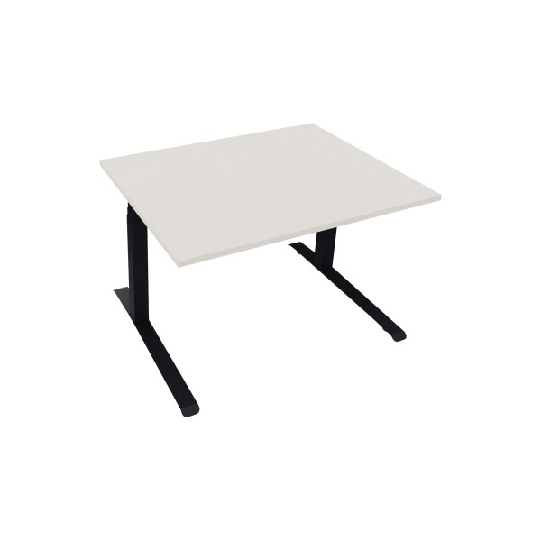 4003969085312 - Sitz-Steh-Schreibtisch All in One 810043601 elektrisch höhenverstellbar 645-1275cm (H) 120x90cm (BxT) rechteckig diamant w