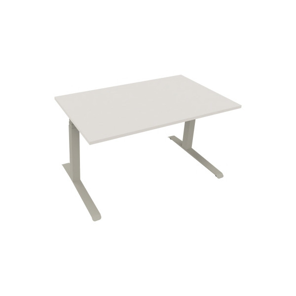 4003969085596 - Sitz-Steh-Schreibtisch All in One 810044001 elektrisch höhenverstellbar 645-1275cm (H) 140x80cm (BxT) rechteckig diamant w