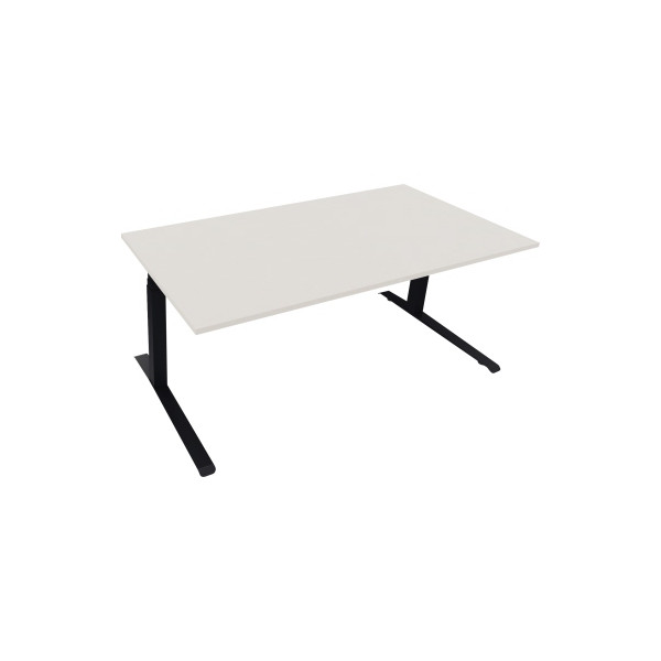 4003969086029 - Sitz-Steh-Schreibtisch All in One 810045101 elektrisch höhenverstellbar 645-1275cm (H) 180x90cm (BxT) rechteckig diamant w