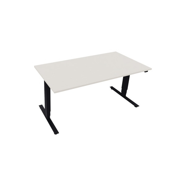 4003969086944 - Sitz-Steh-Schreibtisch Move 20 810046001 elektrisch höhenverstellbar 625-1285cm (H) rechteckig diamant weiß   anthrazit me