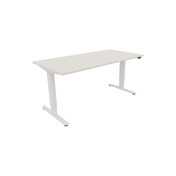 4003969087095 - Sitz-Steh-Schreibtisch Move 20 810046201 elektrisch höhenverstellbar 625-1285cm (H) rechteckig diamant weiß   verkehrsweiß
