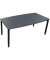 Besprechungstisch communication 810047282, höhenverstellbar 68-82cm (H), 180x80/90cm (BxT), Tonnenform, lavagrau / anthrazit met