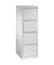 H&auml;ngeregistraturschrank 11434311S10007 Acurado, lichtgrau, 4 Schubladen, 1-bahnig