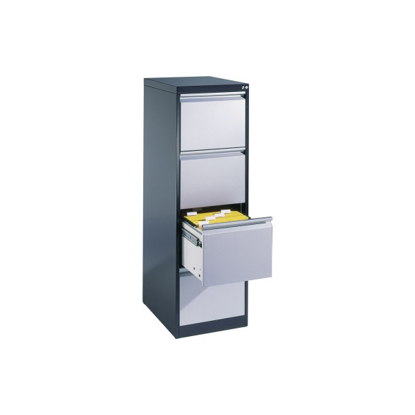 4025314218060 - Hängeregistraturschrank Acurado 12434311S10006 A4 4Schübe sgr lgr 4025314218060 C+P-Möbel
