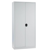 Stahlschrank 130287300S10000, abschlie&szlig;bar, 5 OH, lichtgrau, 93,5x195x40cm (BxHxT)