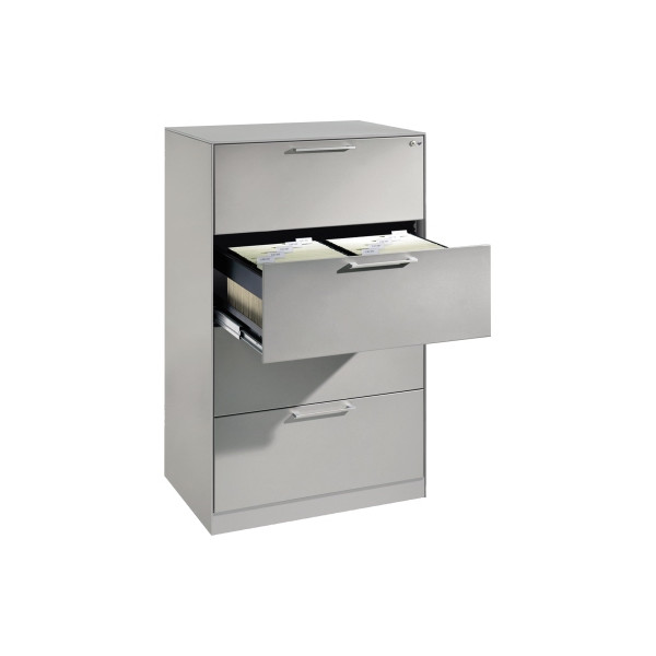 4025314966763 - Hängeregistraturschrank Asisto 146223412S10017 A4 2bahnig lgr lgr 4025314966763 C+P-Möbel