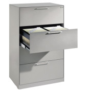 Hängeregistraturschrank Asisto 146223412S10054 A4 2bhg wsalu/wsalu