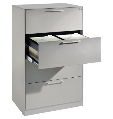 Hängeregistraturschrank Asisto 146223412S10054 A4 2bhg wsalu/wsalu