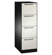 Hängeregistraturschrank Asisto 146225411S10156 A4 1bahnig sgr/rws