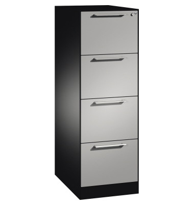 Hängeregistraturschrank Asisto 146225411S10035 A4 1bahnig sgr/lgr